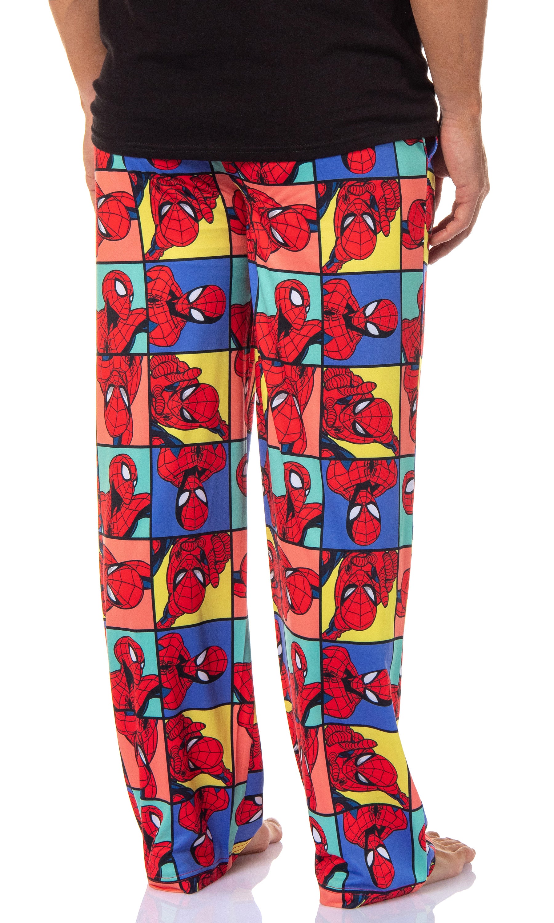 Marvel Comics Men's Superhero Character Sleep Adult Lounge Pajama Pants