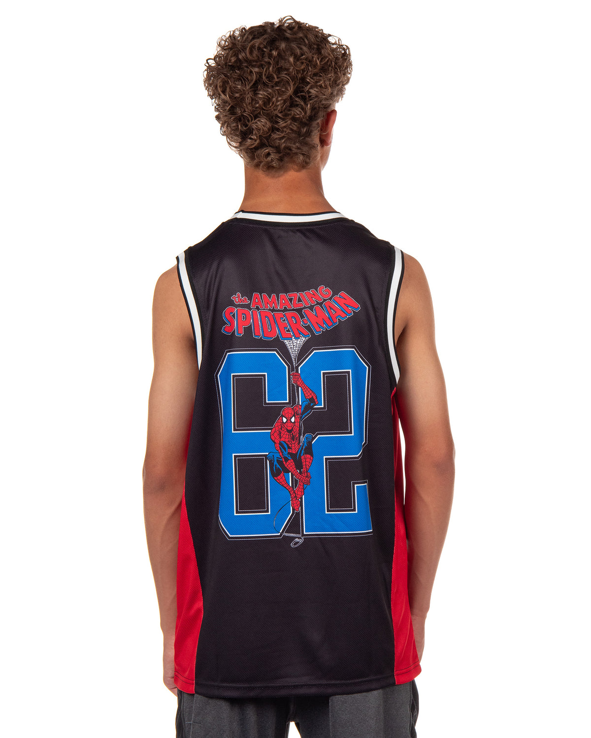 Marvel Spider-Man Basketball Jersey Men's Protector of New York Tank Top