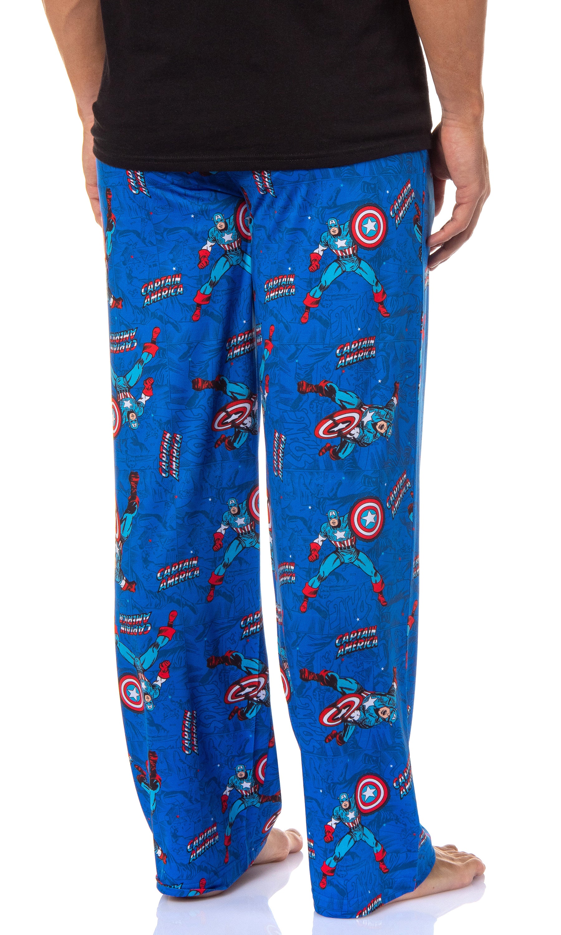 Marvel Comics Men's Superhero Character Sleep Adult Lounge Pajama Pants
