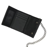 Bioworld Marvel We are Venom Character Design Tri-Fold Snap Chain Wallet