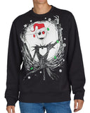 The Nightmare Before Christmas NBC Sweatshirt Mens Jack Light Up Sweater