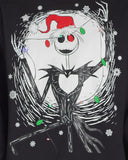 The Nightmare Before Christmas NBC Sweatshirt Mens Jack Light Up Sweater