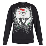 The Nightmare Before Christmas NBC Sweatshirt Mens Jack Light Up Sweater