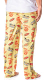 Stranger Things Men's Surfer Boy Pizza Lounge Bottoms Pajama Pants