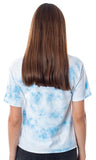 To All The Boys Juniors' Greetings From New York City Tie Dye Crop T-Shirt