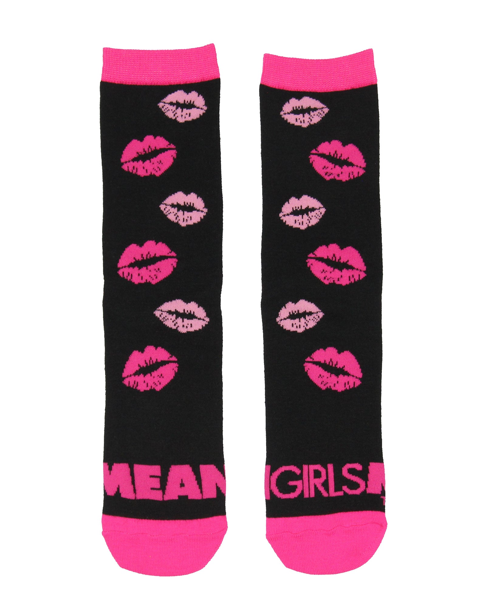 Mean Girls Women's We Wear Pink So Fetch 2 Pack Crew Socks