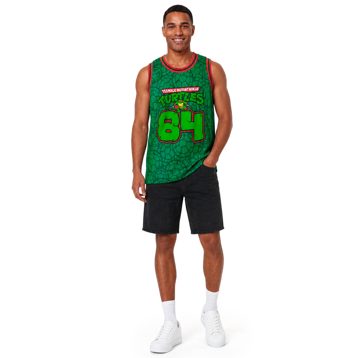 Teenage Mutant Ninja Turtles Basketball Jersey Men's Raphael #84 Tank