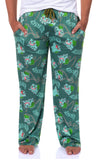 Pokemon Men's Bulbasaur #001 Vine Whip All Over Print Pajama Lounge Pants