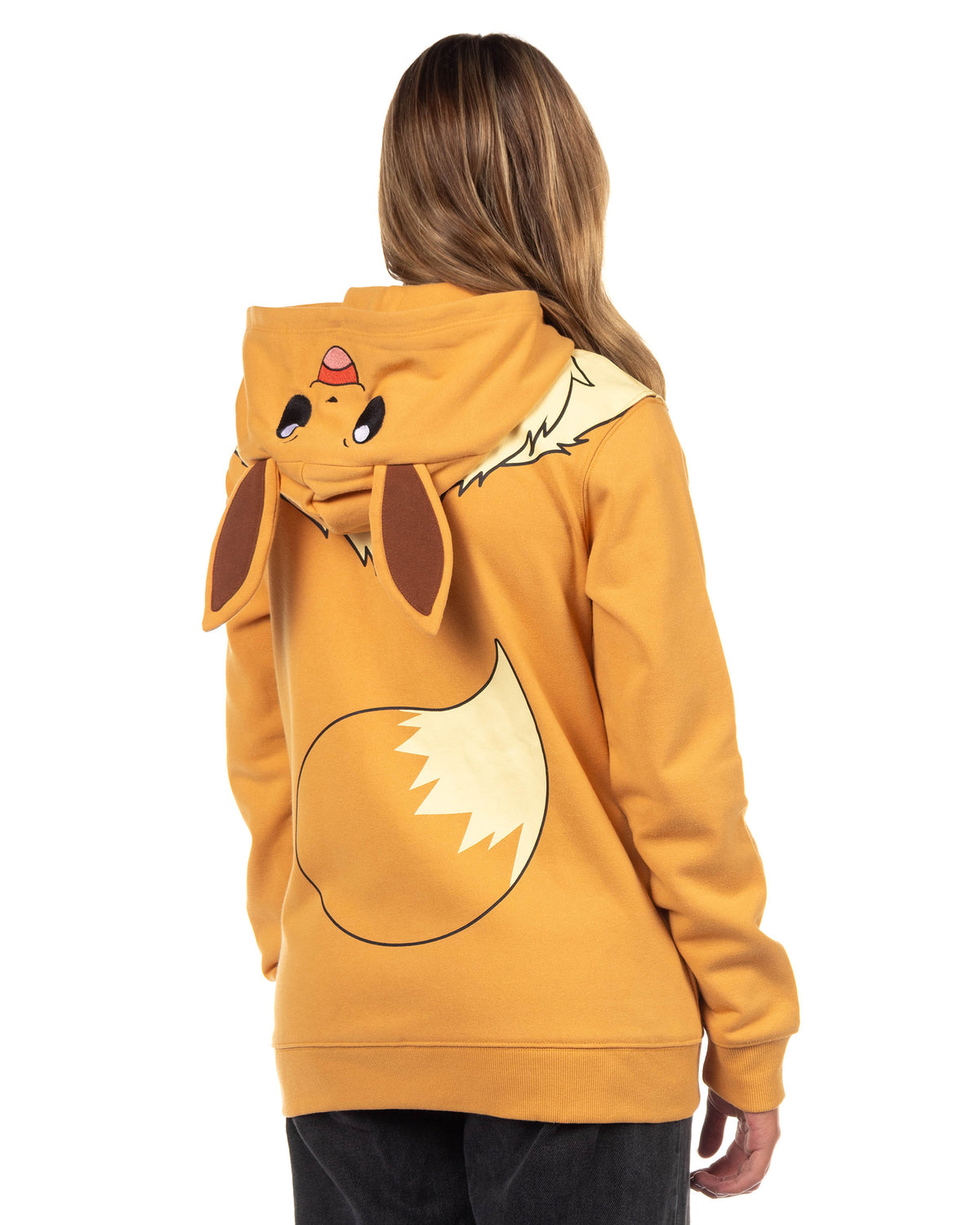 Pokemon Hoodie Women's Character Zip-Up Hooded Costume Sweatshirt