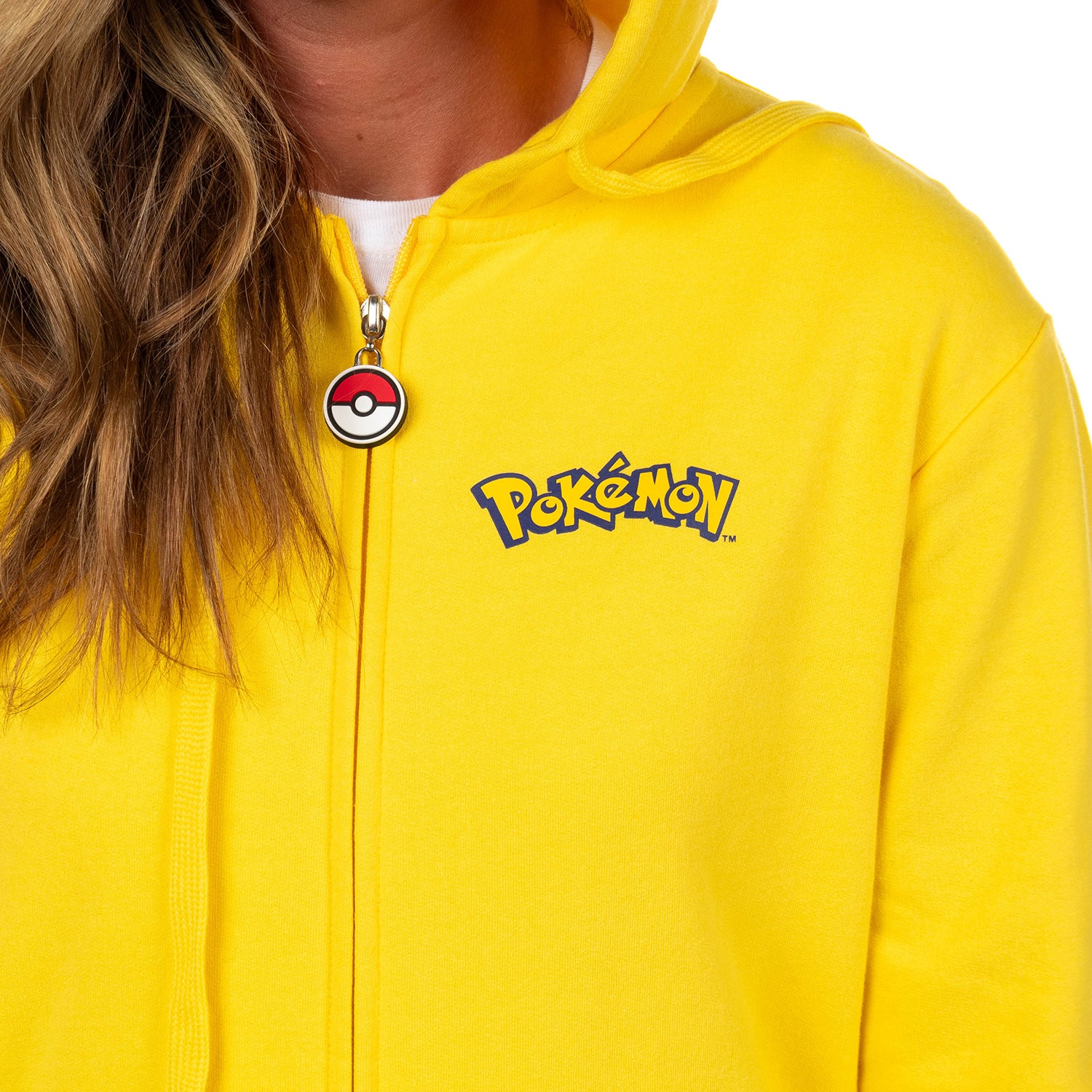 Pokemon Hoodie Women's Character Zip-Up Hooded Costume Sweatshirt