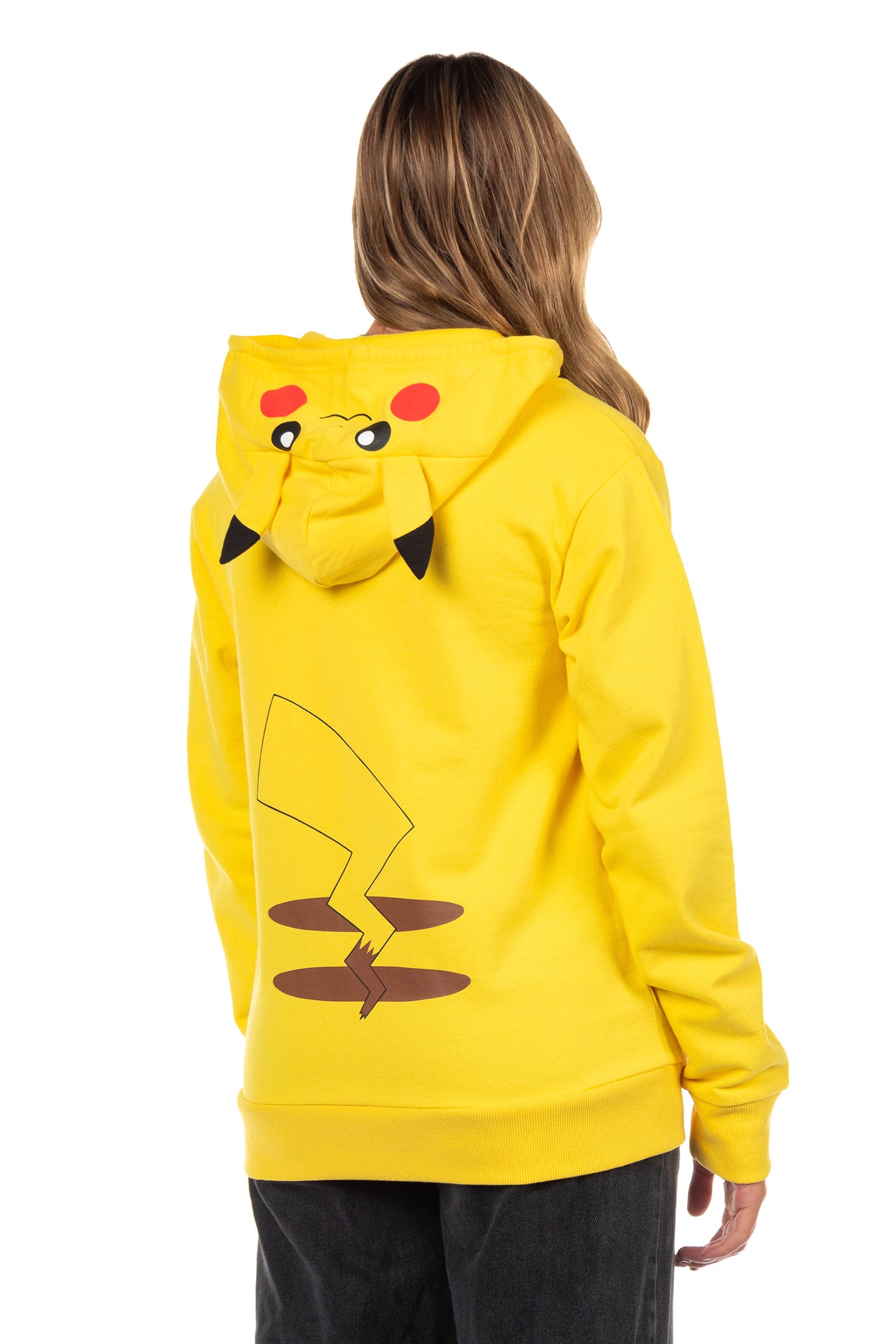 Pokemon Hoodie Women's Character Zip-Up Hooded Costume Sweatshirt