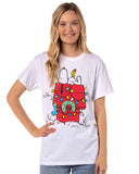 Peanuts Men's Snoopy Wishful Thinking Christmas Xmas Holiday T-Shirt