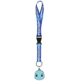 Pokemon Wrist Strap Lanyard for Keys Keychain Wallet OSFM with Charm