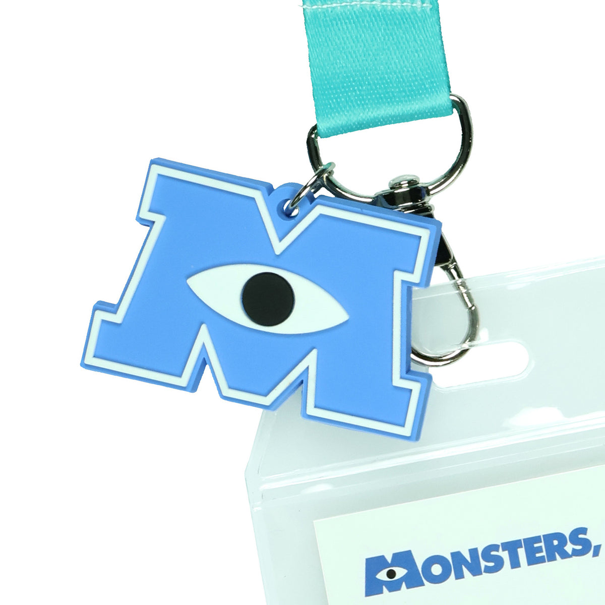 Disney Monsters Inc Scarer of the Month Breakaway Lanyard ID Badge Holder