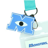 Disney Monsters Inc Scarer of the Month Breakaway Lanyard ID Badge Holder
