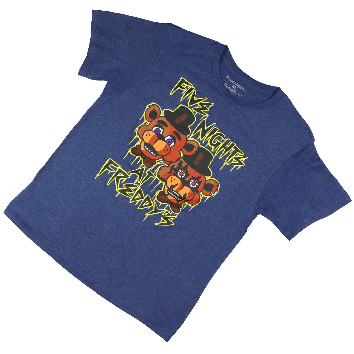 Five Nights At Freddy's Shirt Big Boys Drip Withered Freddy Short Sleeve Top