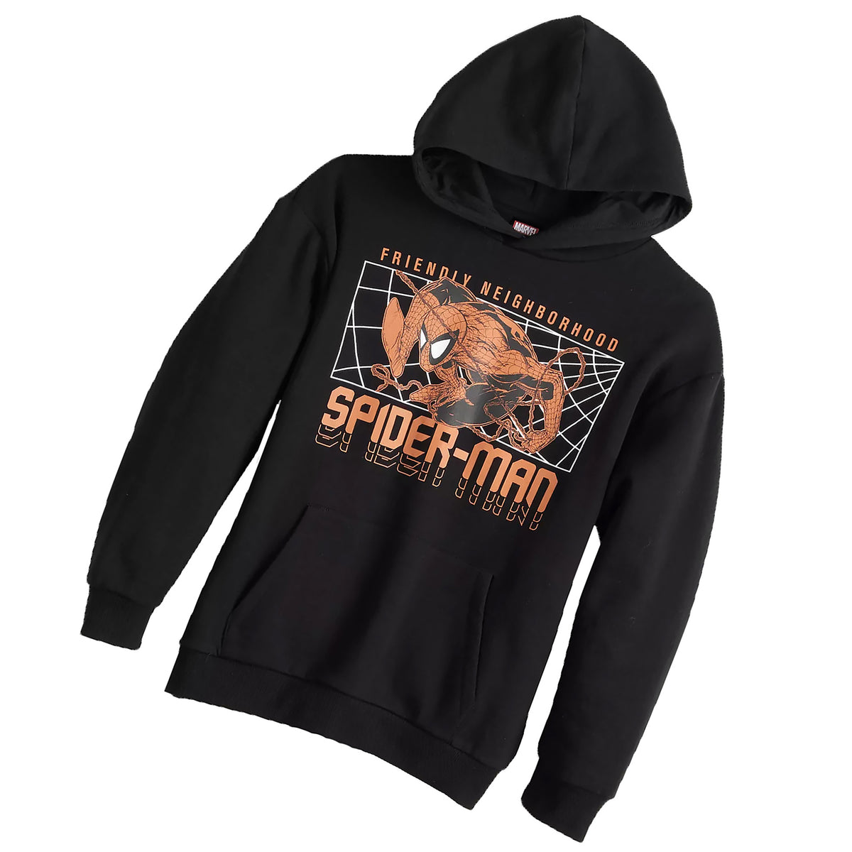 Spider-Man Hoodie Boy's Friendly Neighborhood Spider-Man Hooded Sweatshirt