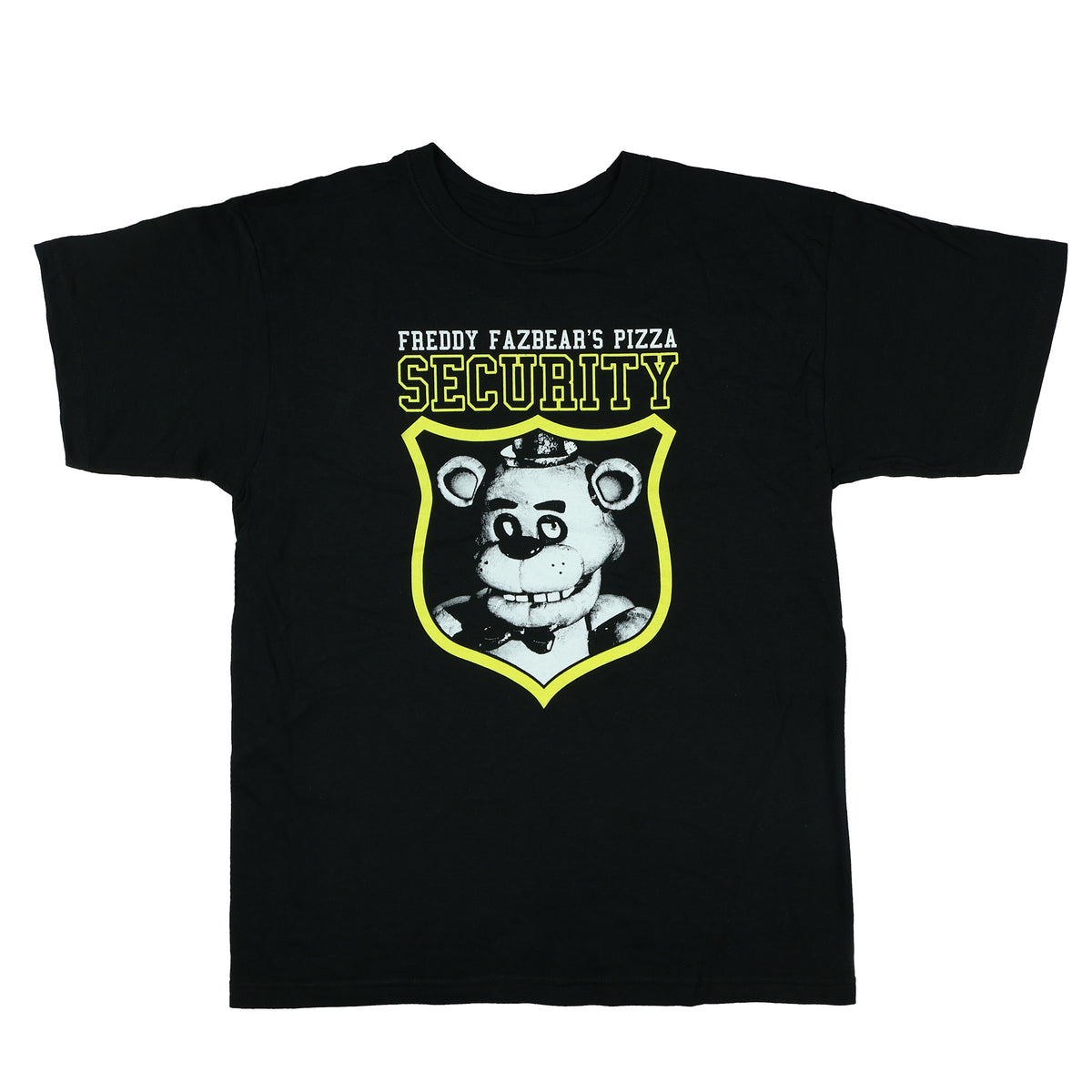 Five Nights At Freddy's Boys' Shirt Freddy Fazbear's Pizza Security Tee