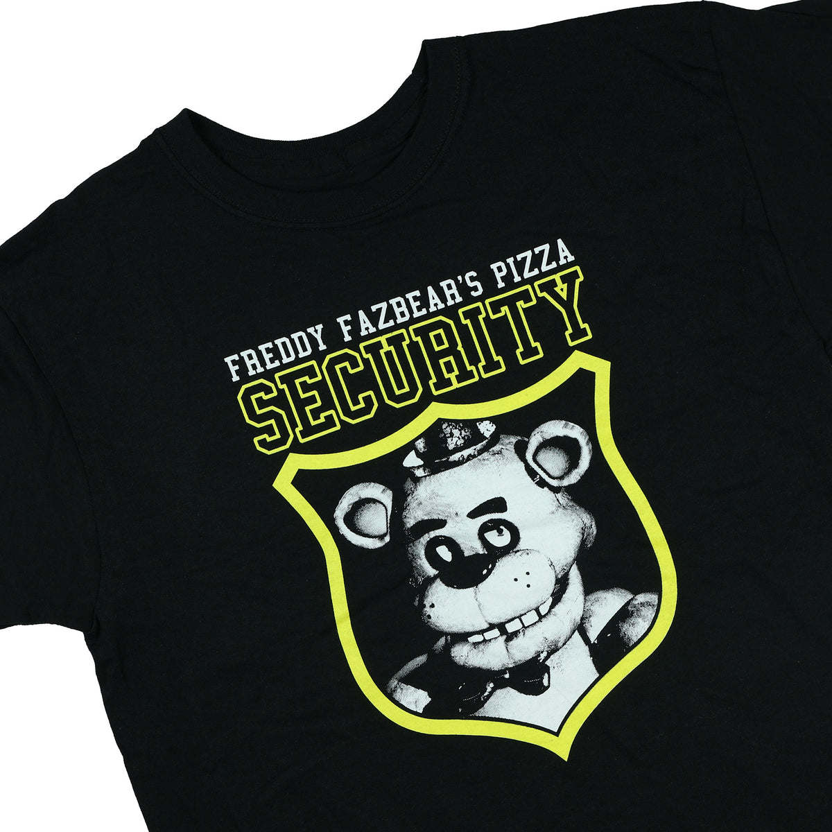 Five Nights At Freddy's Boys' Shirt Freddy Fazbear's Pizza Security Tee
