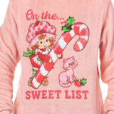 Strawberry Shortcake Sweatshirt Women's Sweet List Fleece Pullover