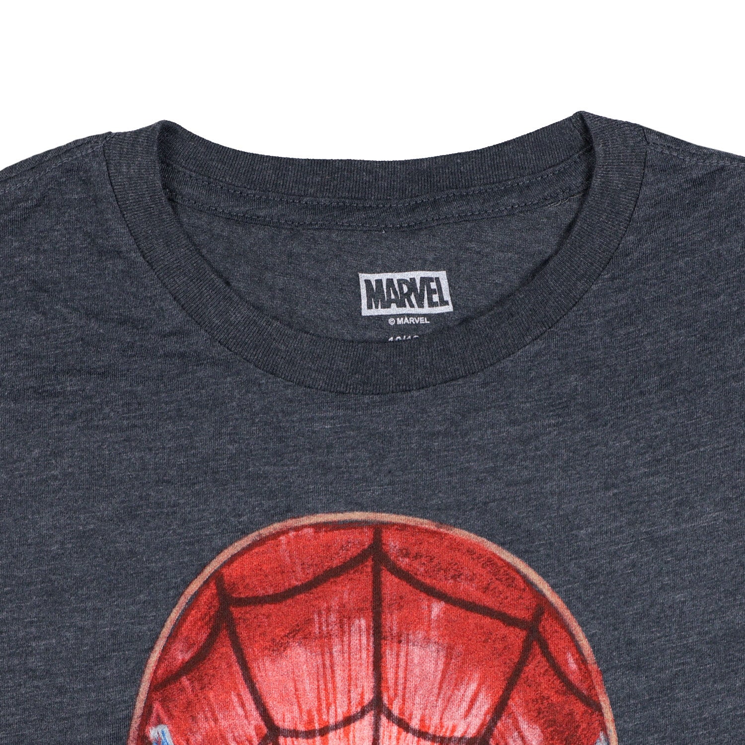 Marvel Spider-Man T-Shirt Boys' Graphic Superhero Face Short Sleeve Tee