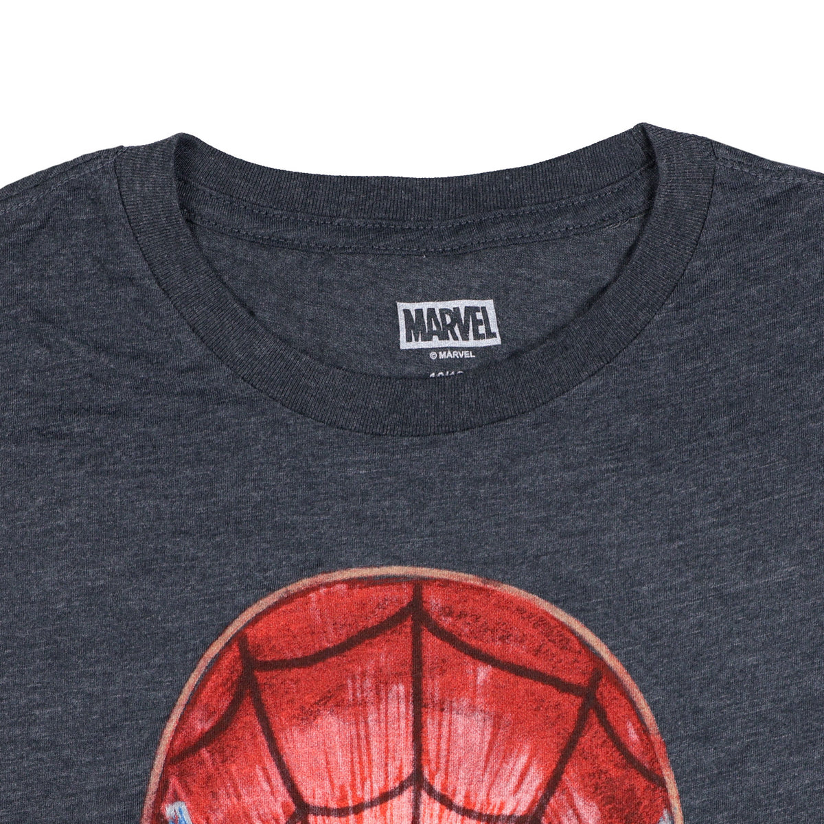 Marvel Spider-Man T-Shirt Boys' Graphic Superhero Face Short Sleeve Tee
