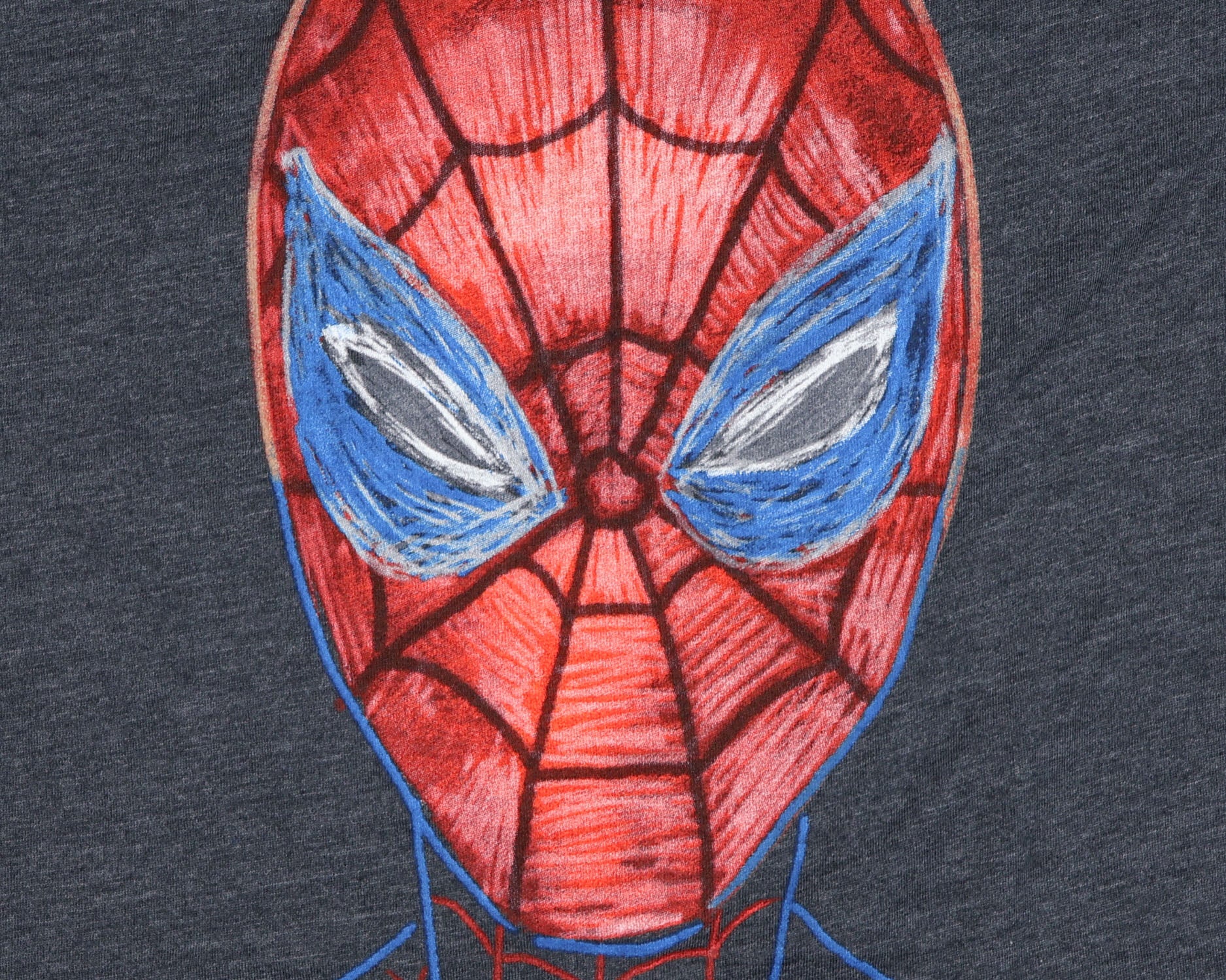 Marvel Spider-Man T-Shirt Boys' Graphic Superhero Face Short Sleeve Tee