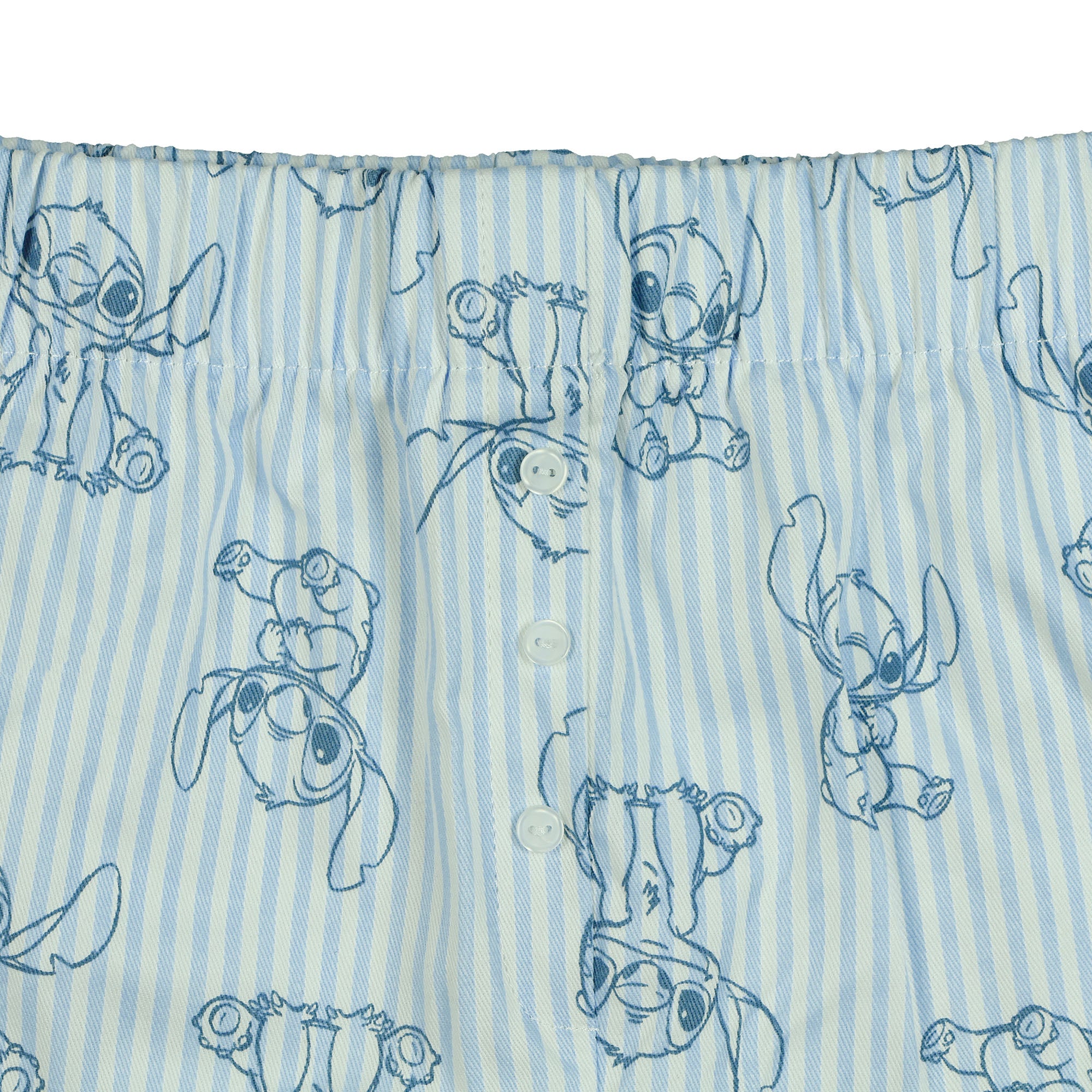 Disney's Stitch Juniors Boxer Micro Shorts Women's Sleep Pajama Bottoms