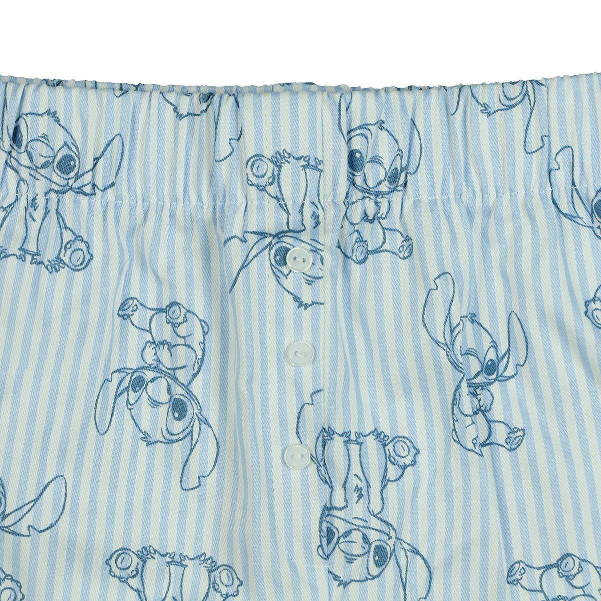Disney's Stitch Juniors Boxer Micro Shorts Women's Sleep Pajama Bottoms