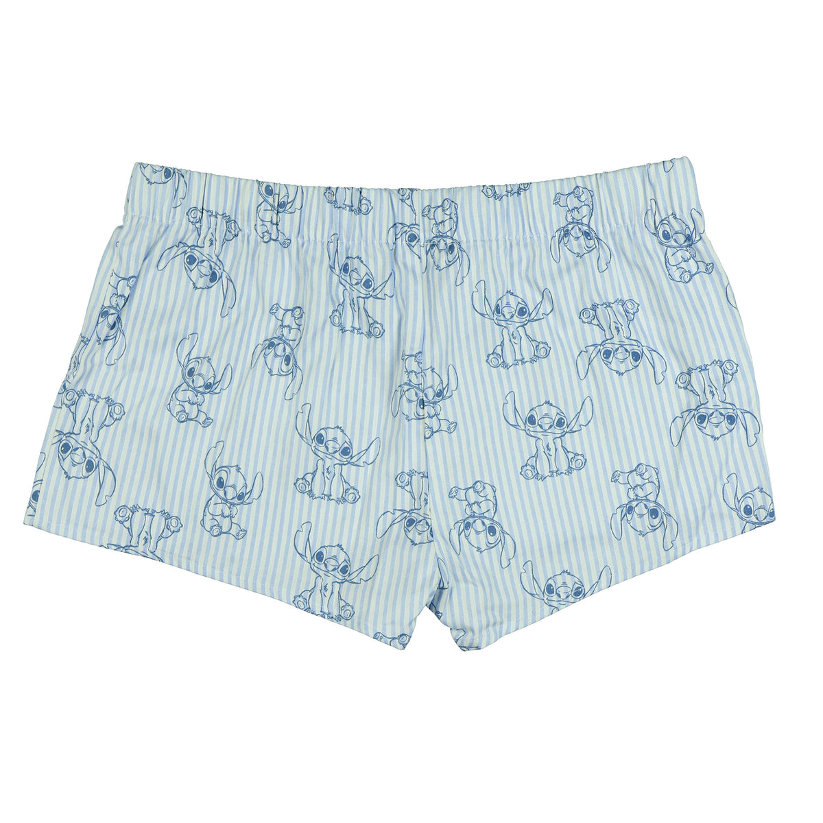 Disney's Stitch Juniors Boxer Micro Shorts Women's Sleep Pajama Bottoms