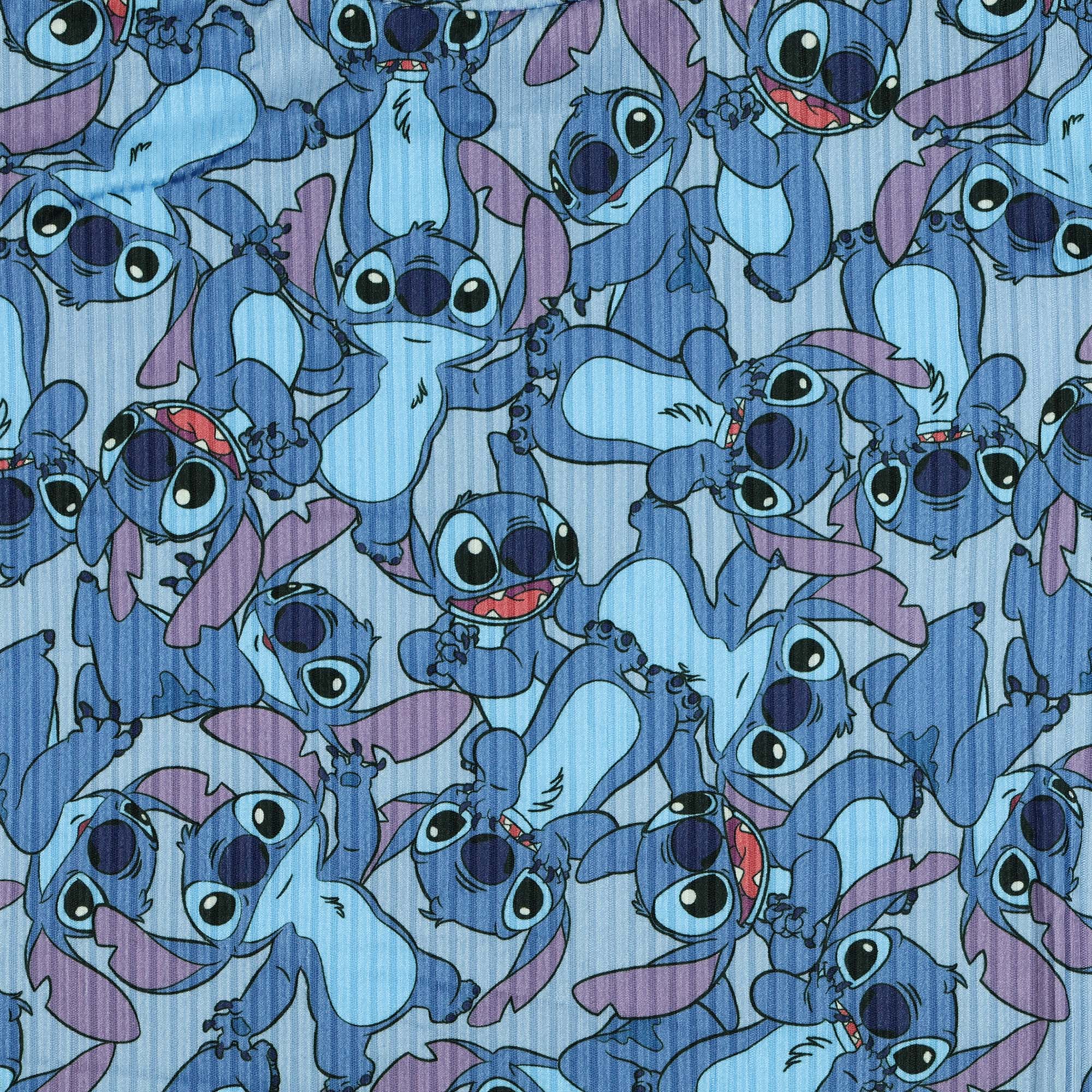 Disney Lilo And Stitch Shirt Women's Expressions AOP Short Sleeve Top