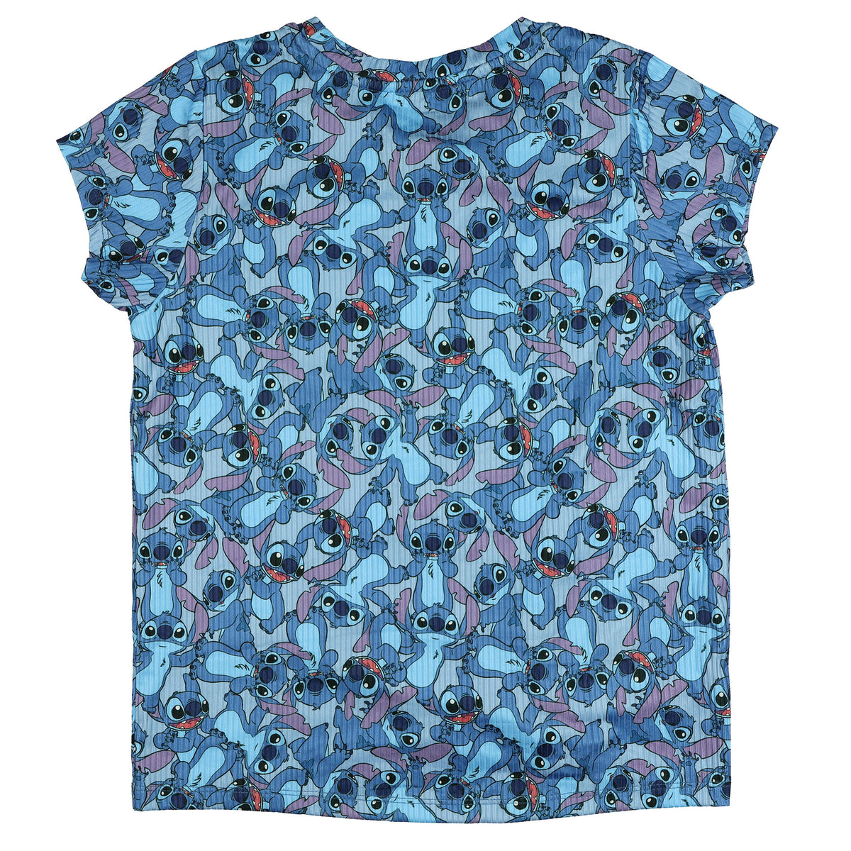 Disney Lilo And Stitch Shirt Women's Expressions AOP Short Sleeve Top
