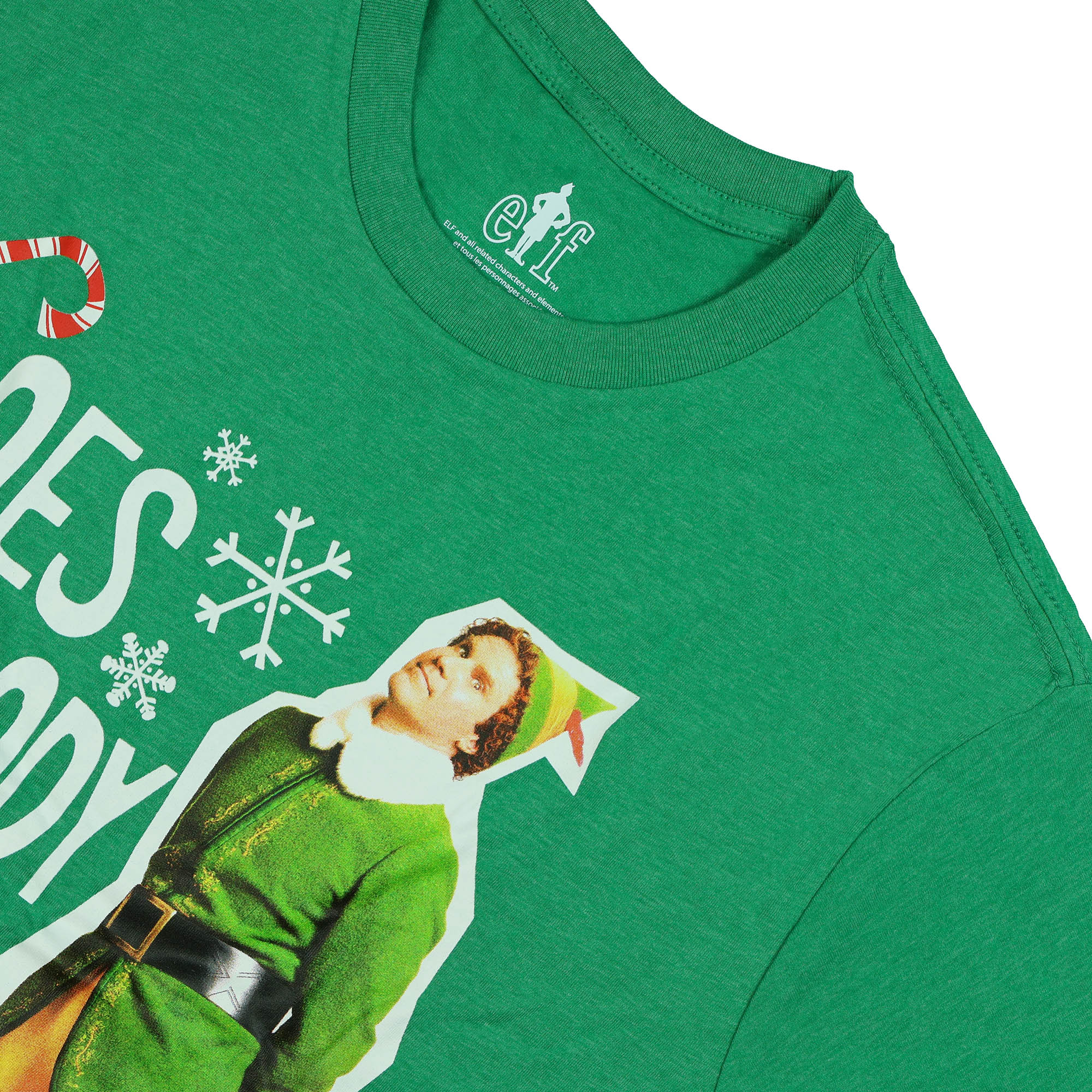 Elf Does Somebody Need a Hug Men's T-Shirt with Buddy the Elf Graphic