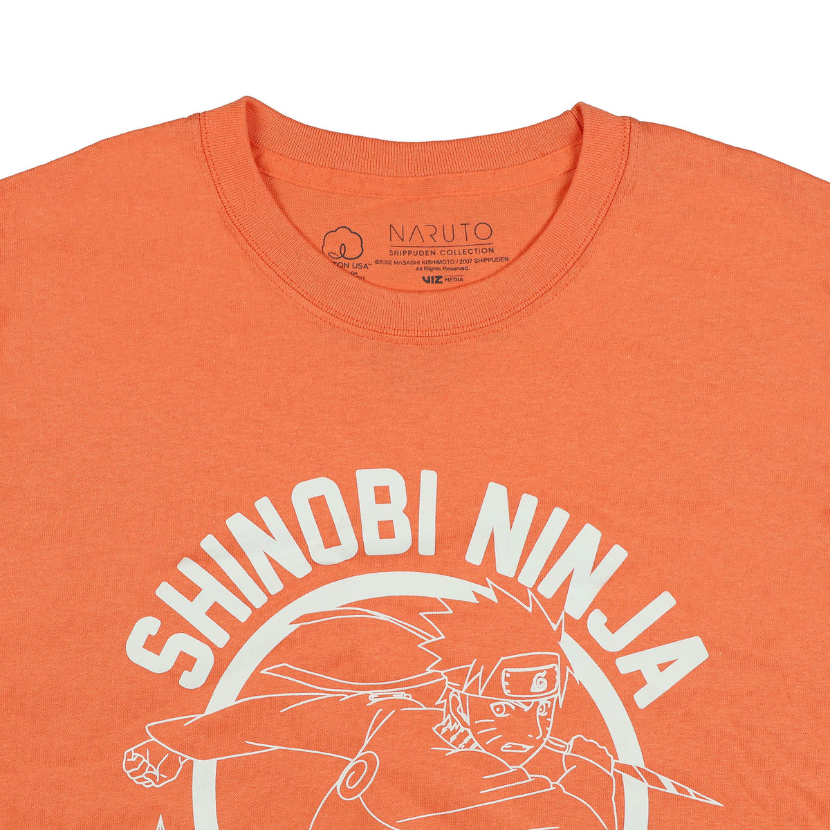 Naruto Shinobi Ninja Men's Anime T-Shirt with Kunai Graphic Tee