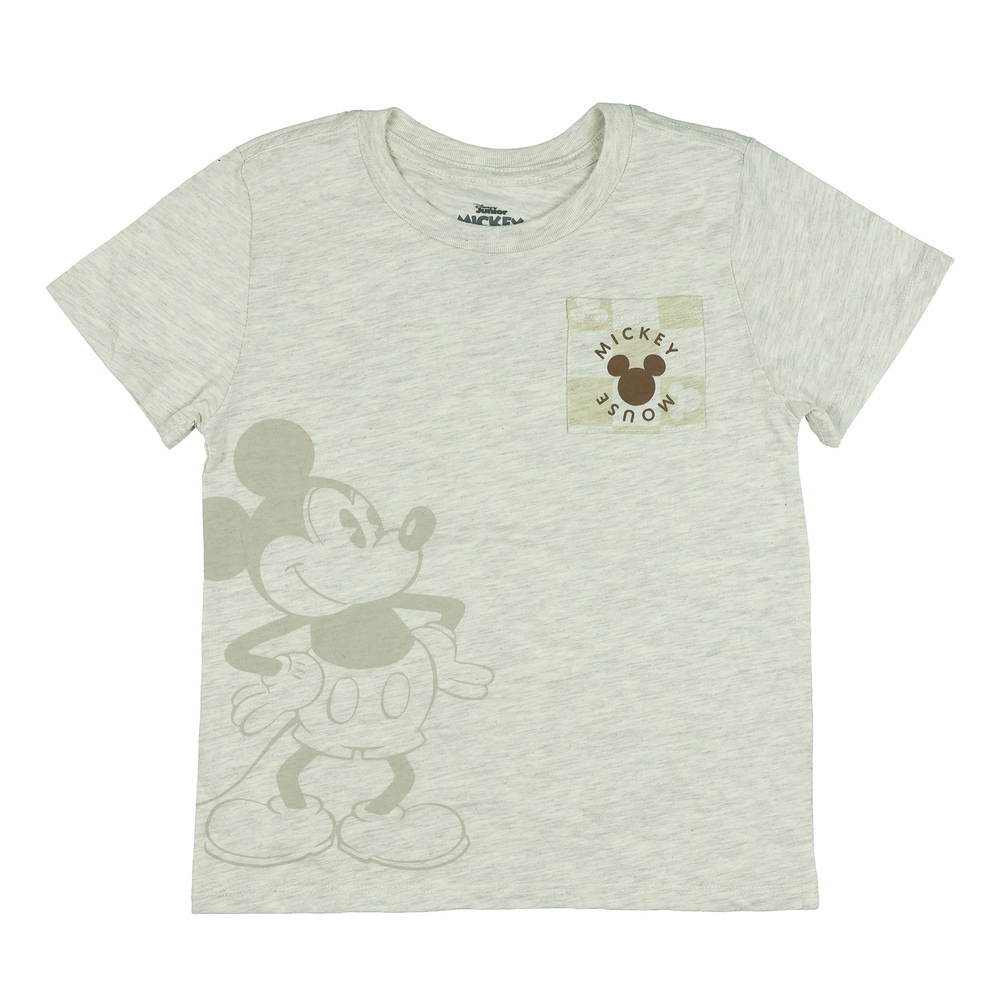 Disney Mickey Mouse Toddler Boy's 2-Piece T-Shirt Checkerboard Short Set
