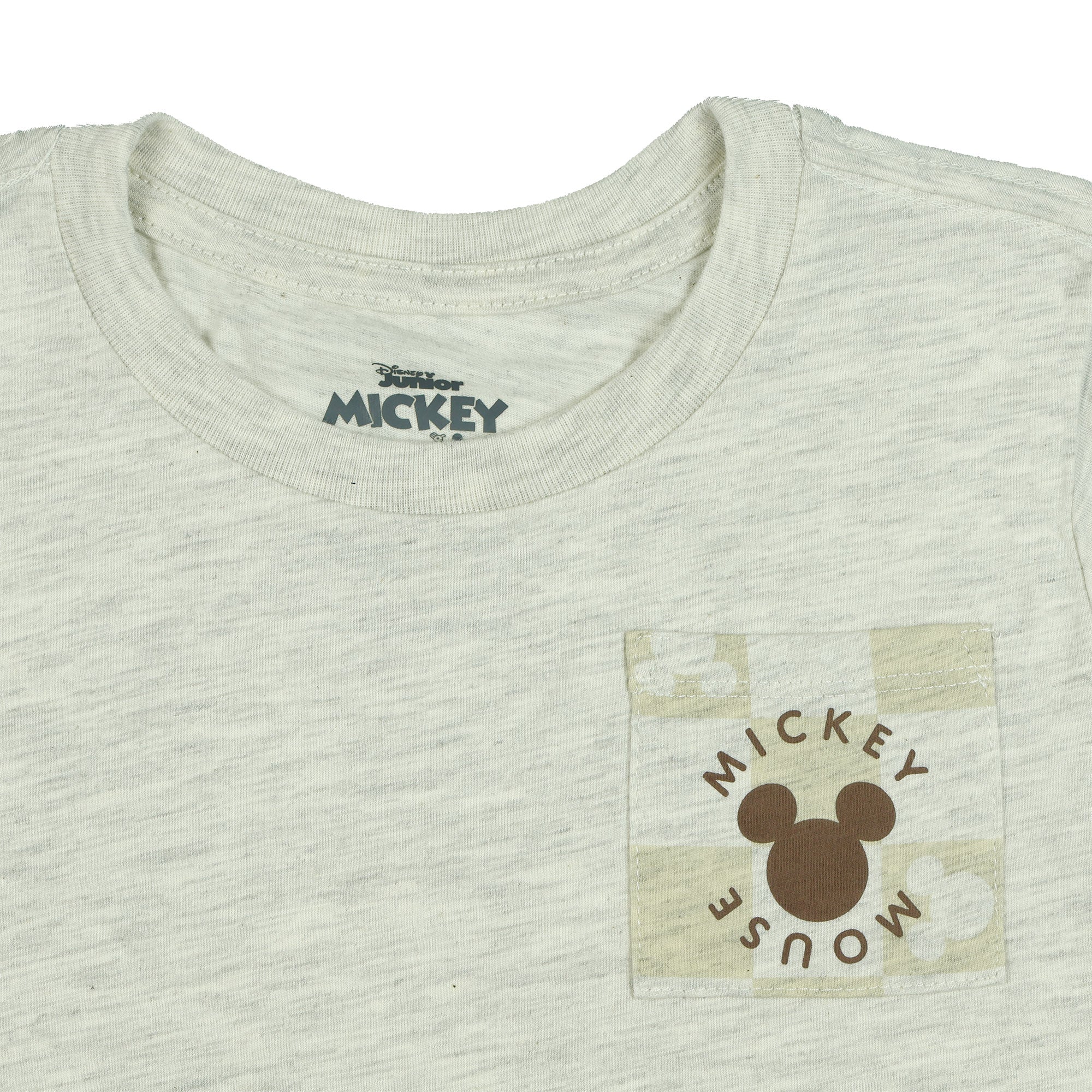 Disney Mickey Mouse Toddler Boy's 2-Piece T-Shirt Checkerboard Short Set