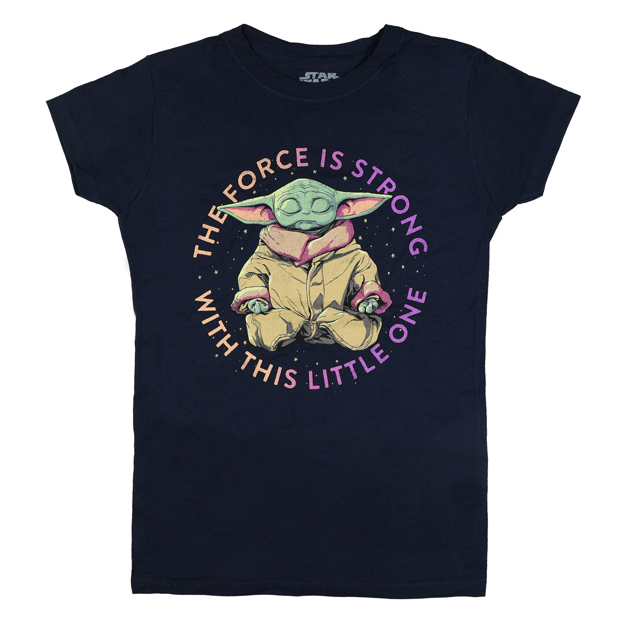 Star Wars T-Shirt Women's The Force Is Strong With This Little One Tee