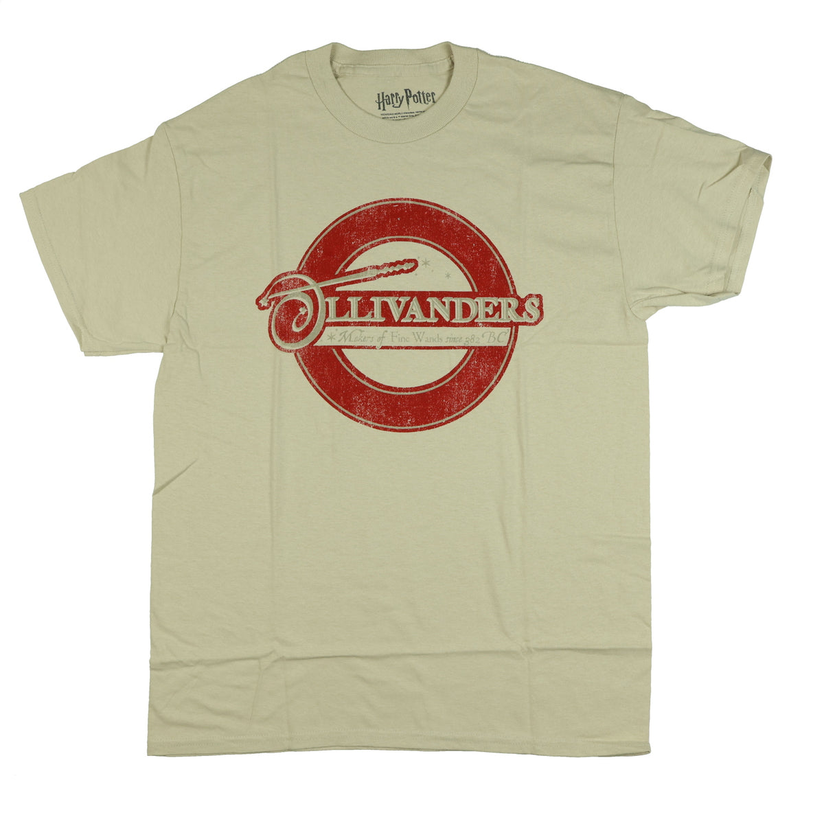 Harry Potter T-Shirt Men's Ollivanders Wand Shop Short Sleeve Tee