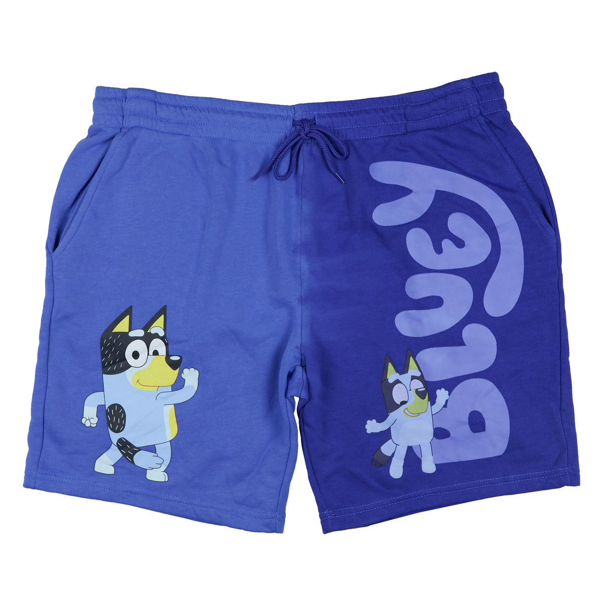 Bluey Shorts Adult Dance Time Sweatshort Fleece Lounge Bottoms