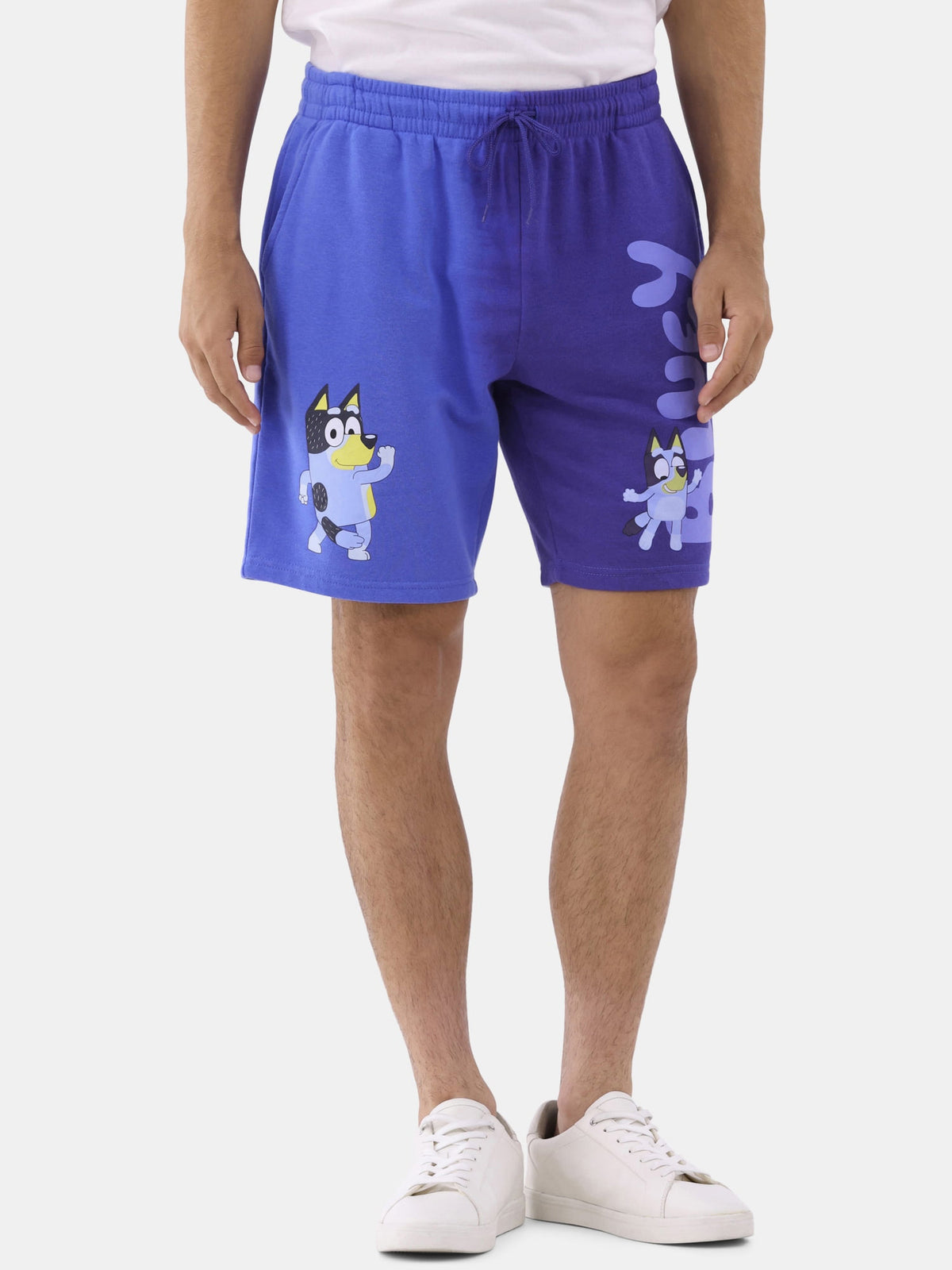 Bluey Shorts Adult Dance Time Sweatshort Fleece Lounge Bottoms