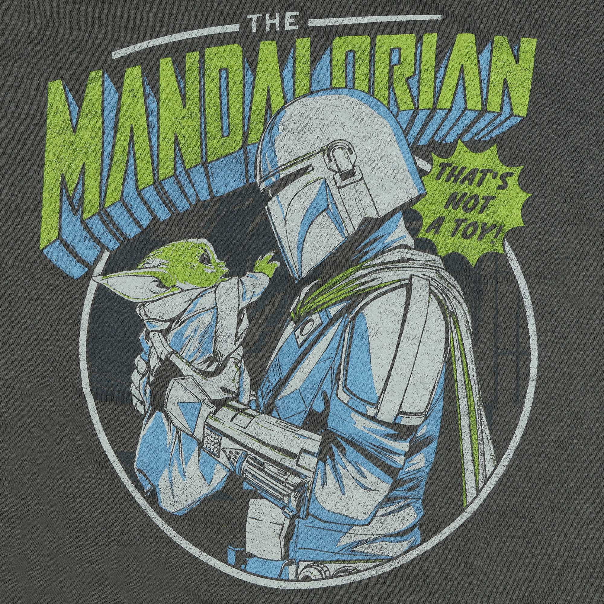 Star Wars T-Shirt Men's The Mandalorian That's Not A Toy Short Sleeve Tee