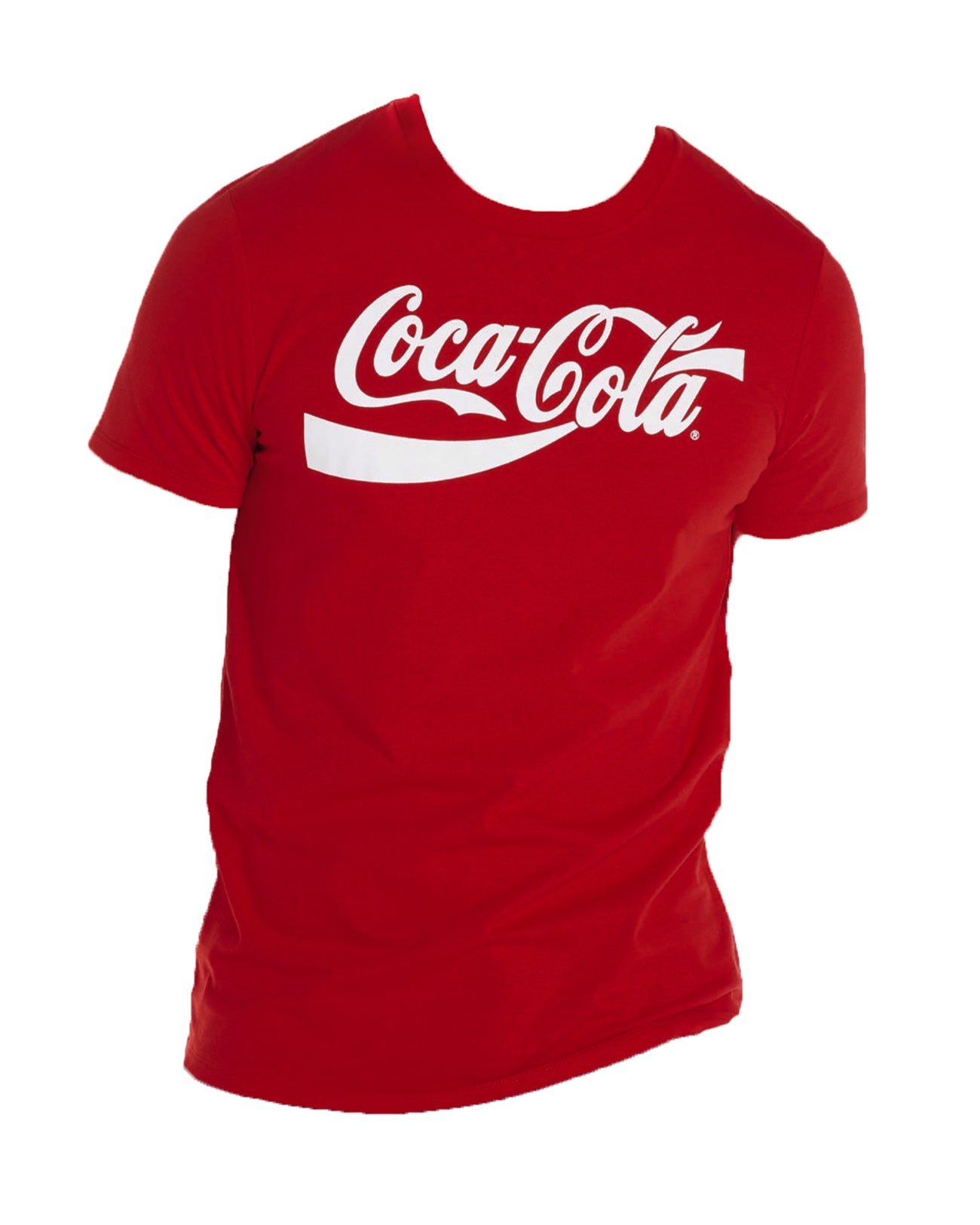 Coca-Cola T-Shirt Men's Coke Logo Short Sleeve Graphic Top