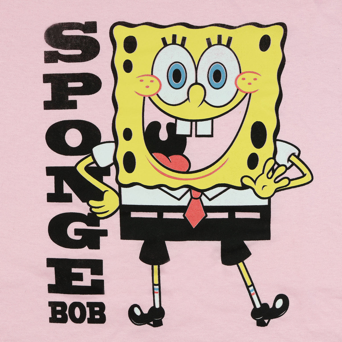 SpongeBob Squarepants T-Shirt Women's Hands On Hips Character Design Tee