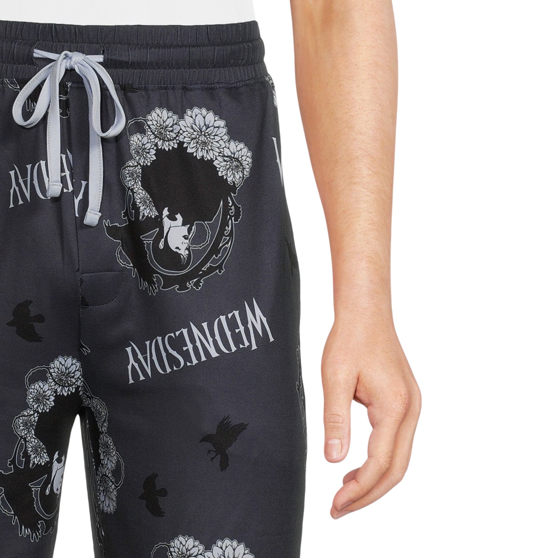 Wednesday Pajamas Men's Character Inspired Design Lounge Sleep Pants