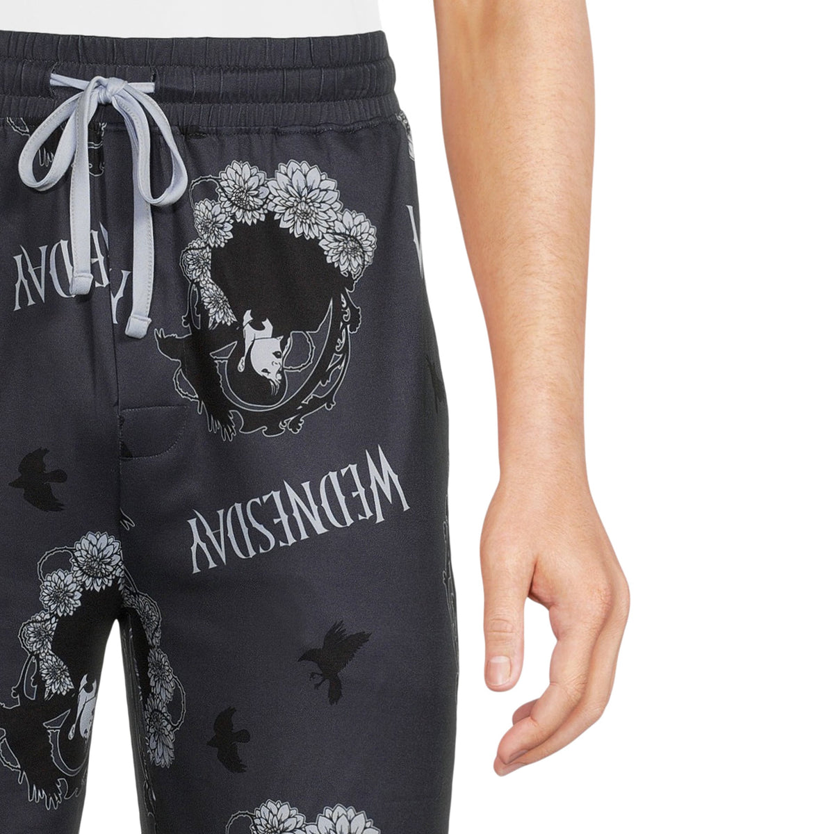 Wednesday Pajamas Men's Character Inspired Design Lounge Sleep Pants