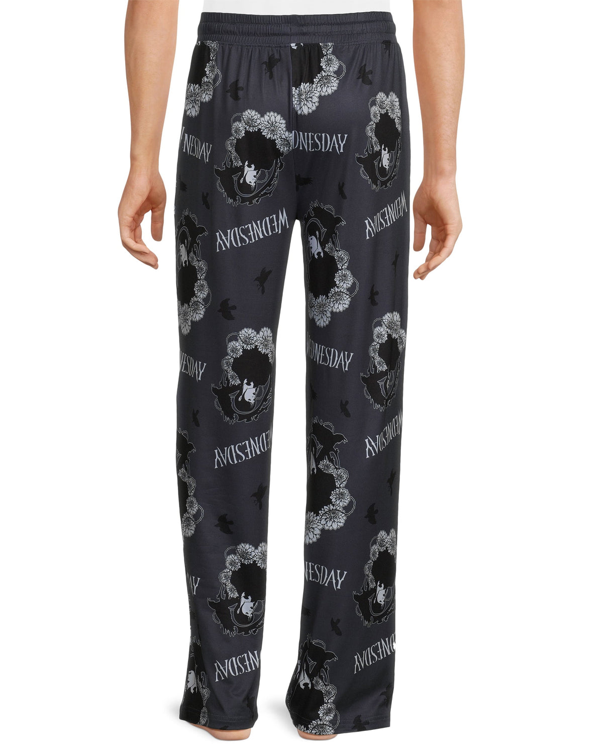 Wednesday Pajamas Men's Character Inspired Design Lounge Sleep Pants