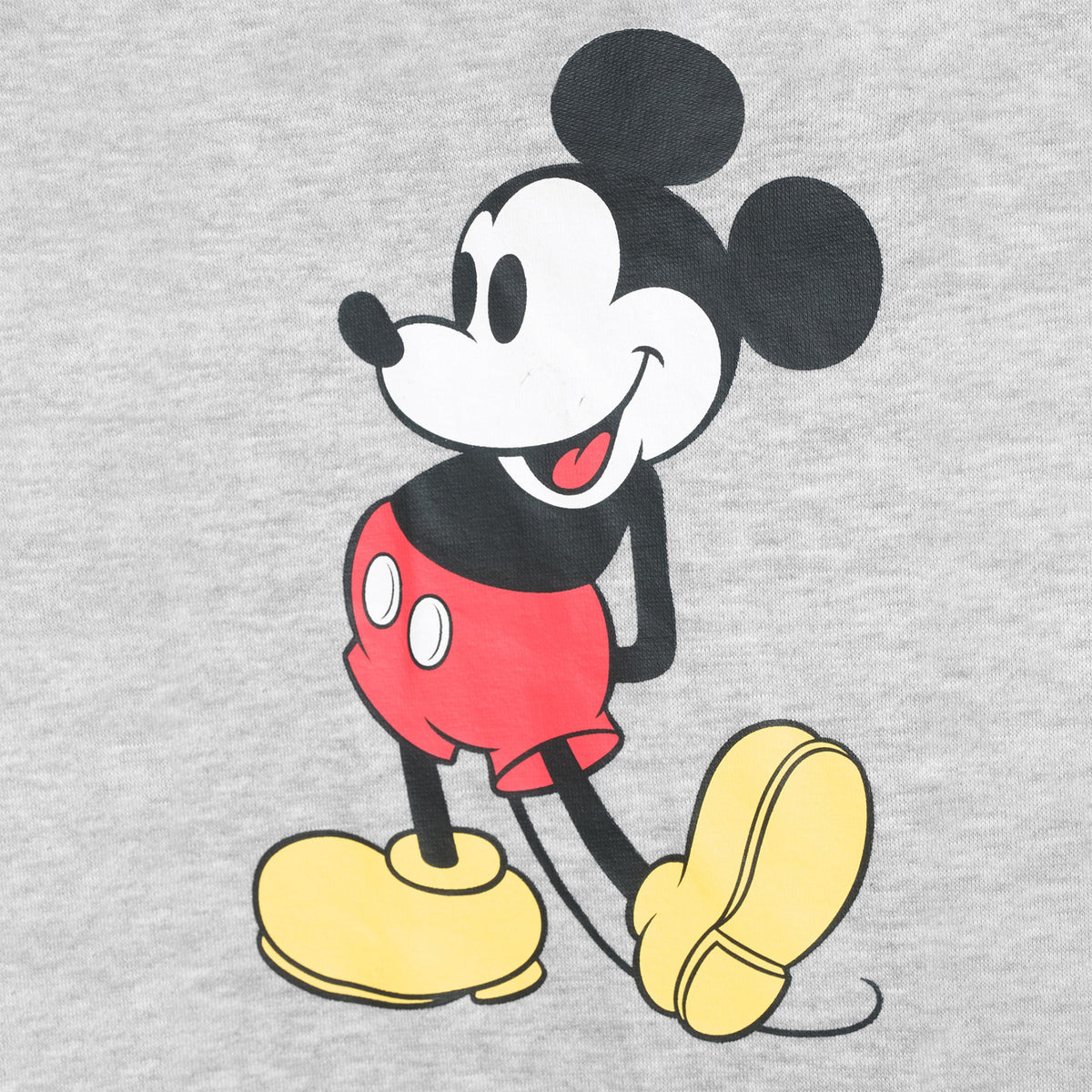 Disney Mickey Mouse Hoodie Men's Classic Pose Pullover Sweatshirt