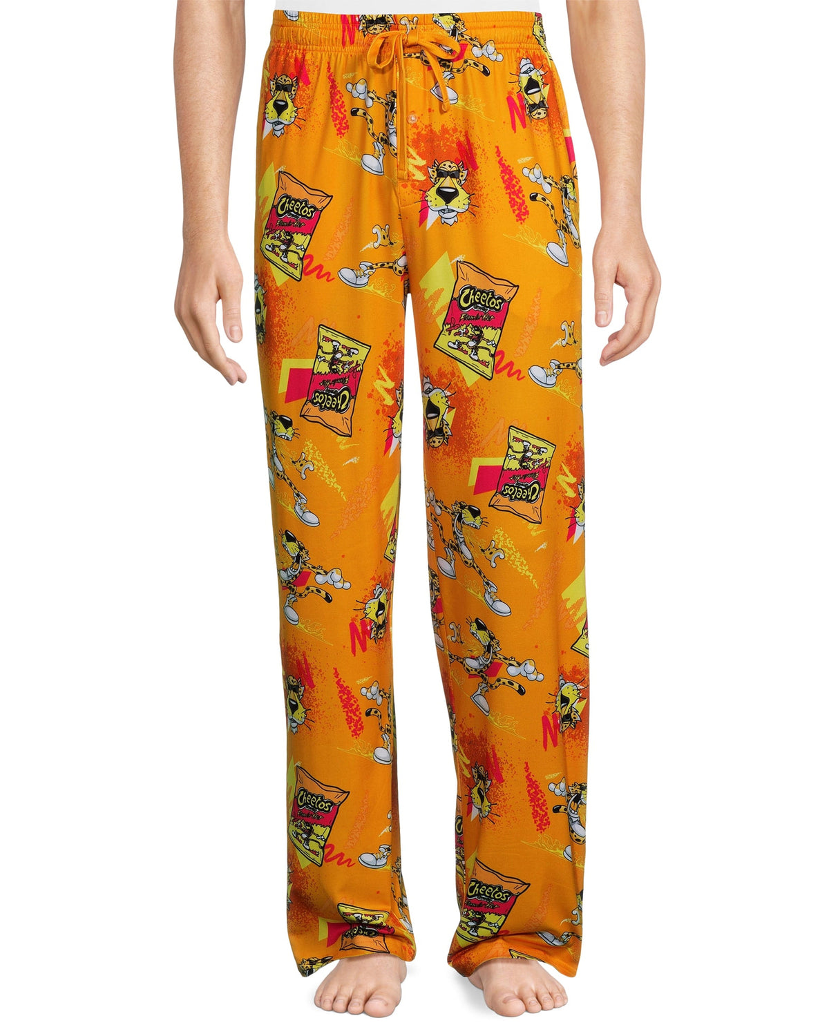 Cheetos Pajamas Men's Flamin' Hot Chester Cheetah Lounge Sleep Pants