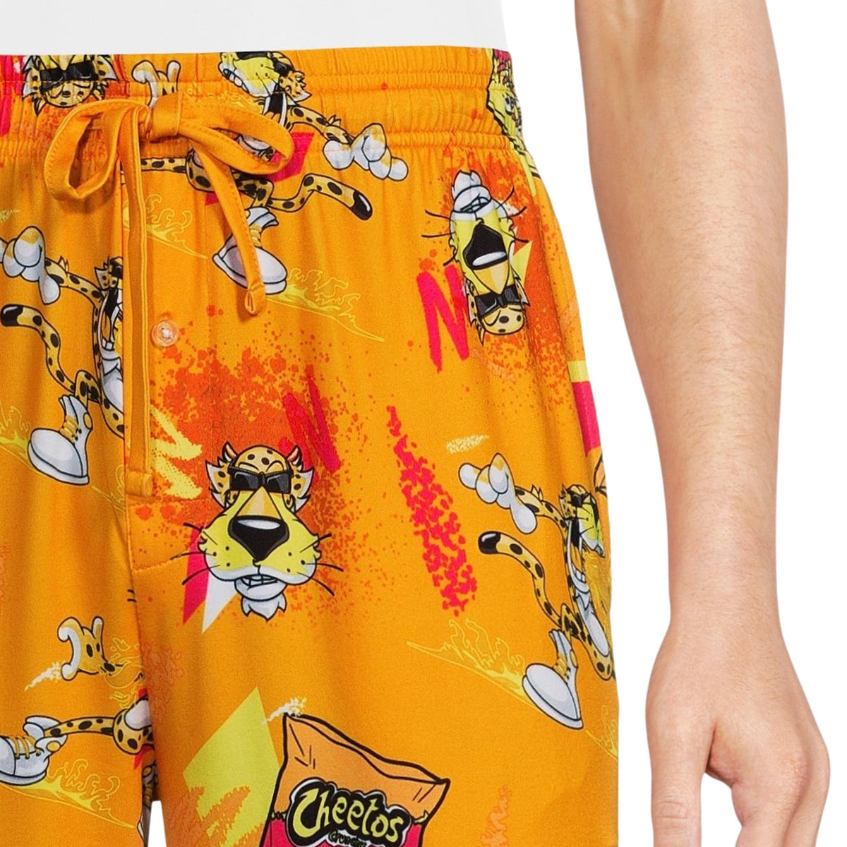 Cheetos Pajamas Men's Flamin' Hot Chester Cheetah Lounge Sleep Pants