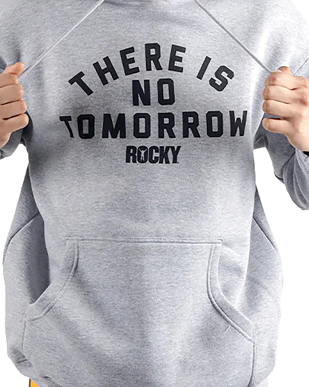 Rocky Hoodie Men's There Is No Tomorrow Double-Sided Pullover Sweatshirt